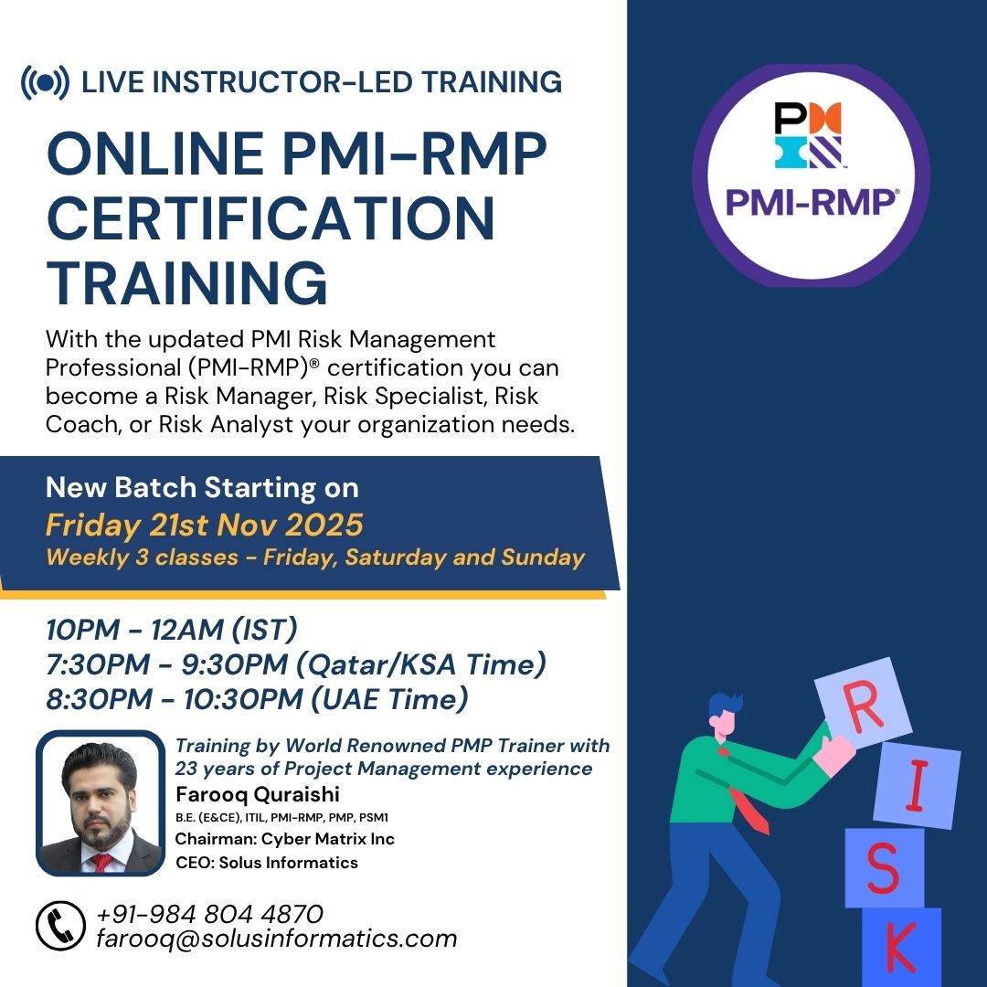 PMI-RMP Certification Training
